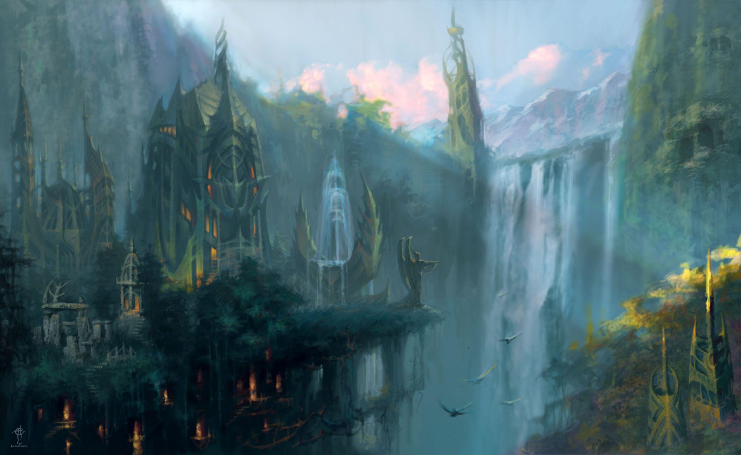 Những hình nền về Elven City sẽ làm say đắm những ai yêu quý mô phỏng thế giới của Dungeons And Dragons. Cùng đắm mình trong những kiến trúc, tòa lâu đài và biểu tượng của những thành phố này, bạn sẽ cảm thấy như mình đang sống trong một thế giới đầy mê hoặc.