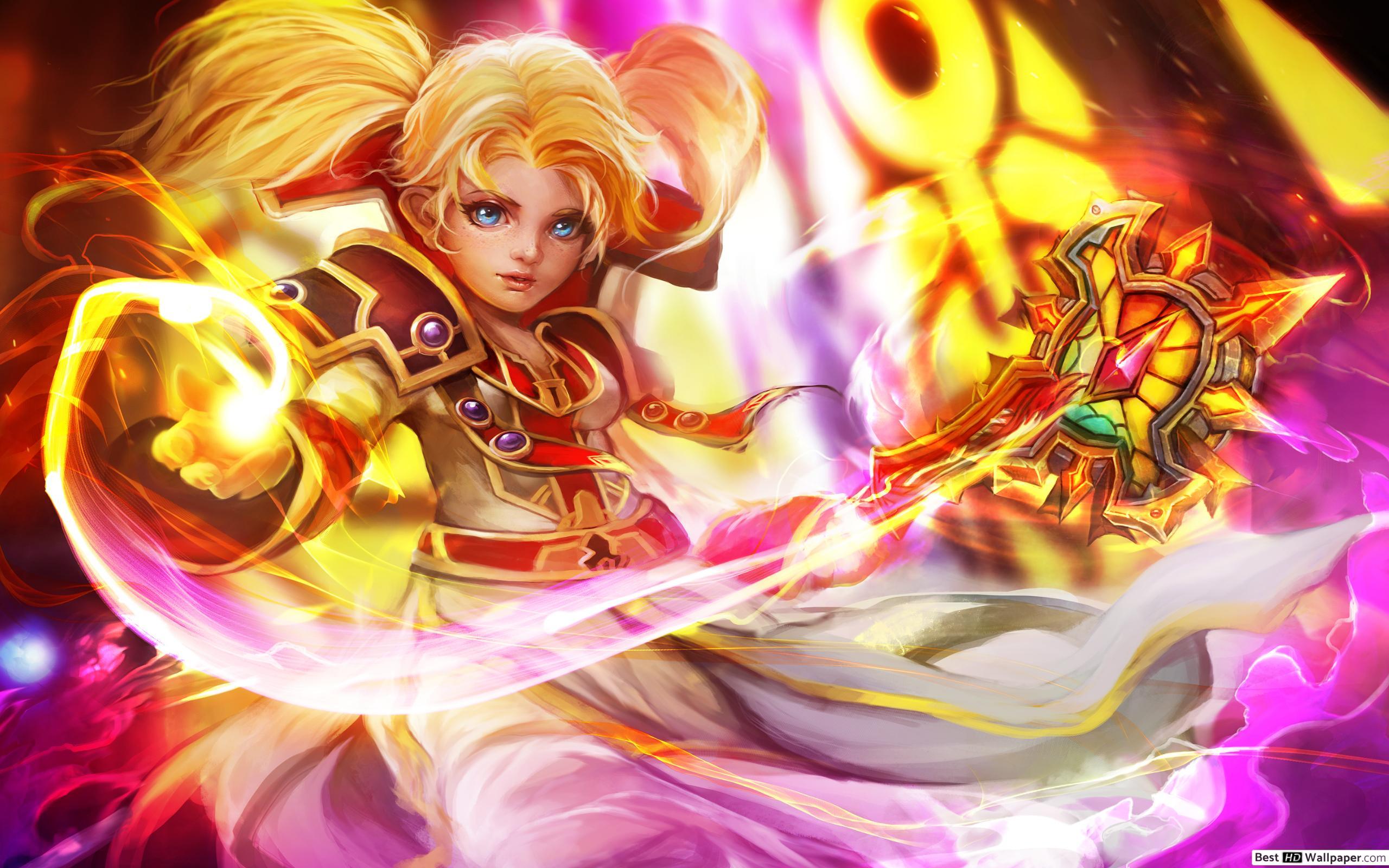 2560x1600 World of Warcraft Priest HD wallpaper download