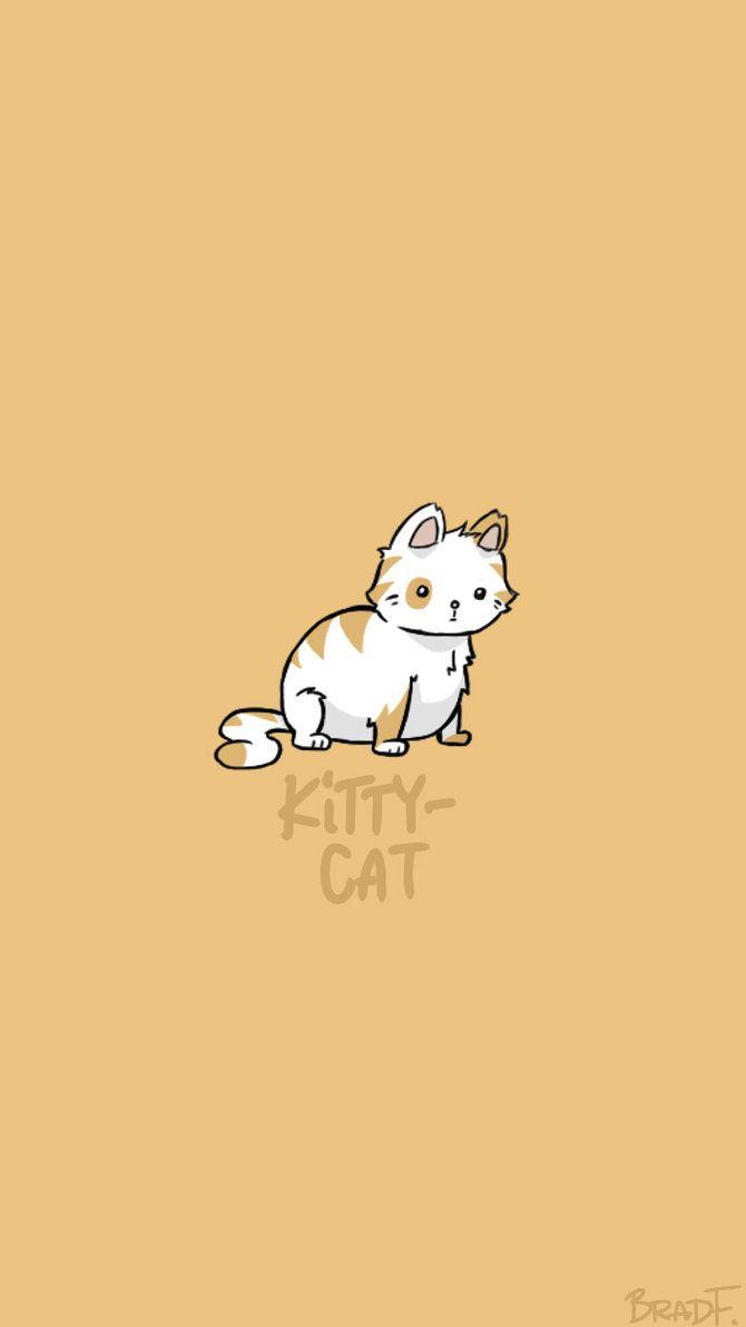 Cute Cartoon Cat iPhone Wallpapers - Top Free Cute Cartoon Cat iPhone ...