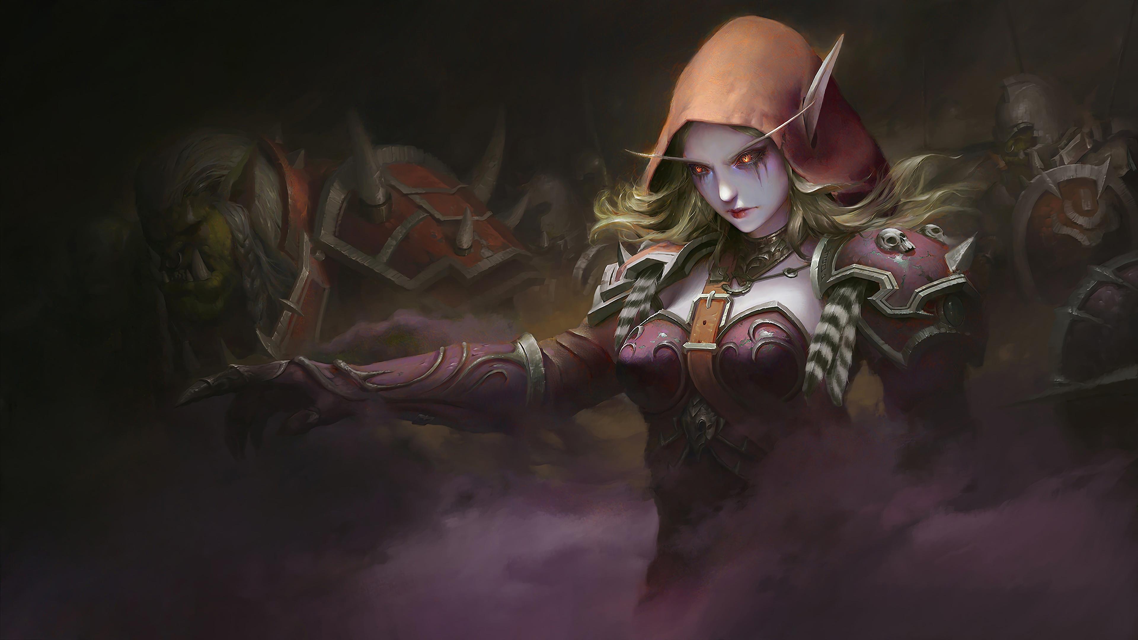 3840x2160 World of Warcraft Sylvanas Windrunner 4K