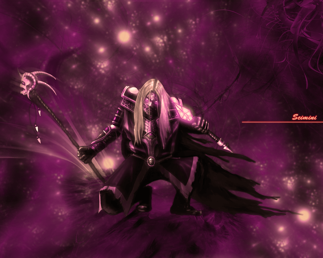1280x1024 Wow Shadow Priest Art