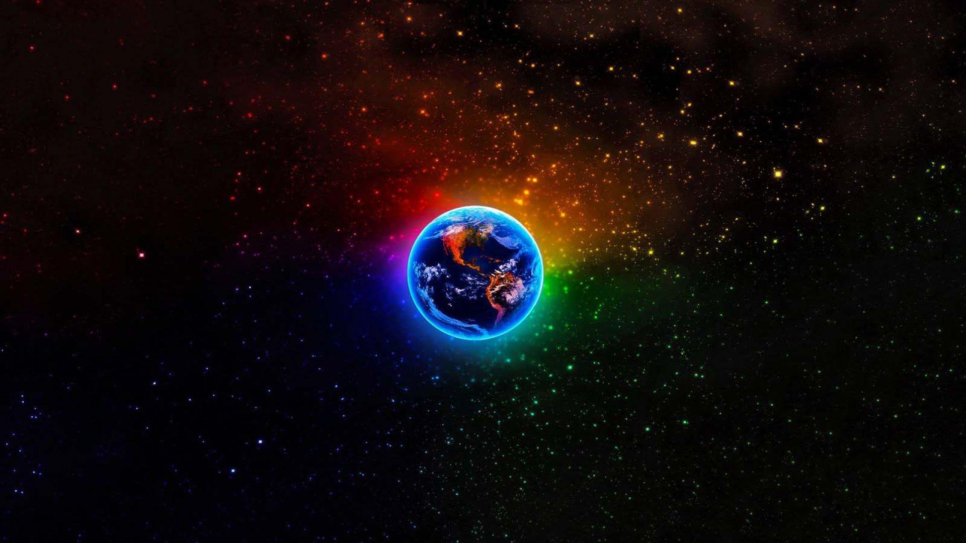 1920x1080 Colorful Planet Wallpaper