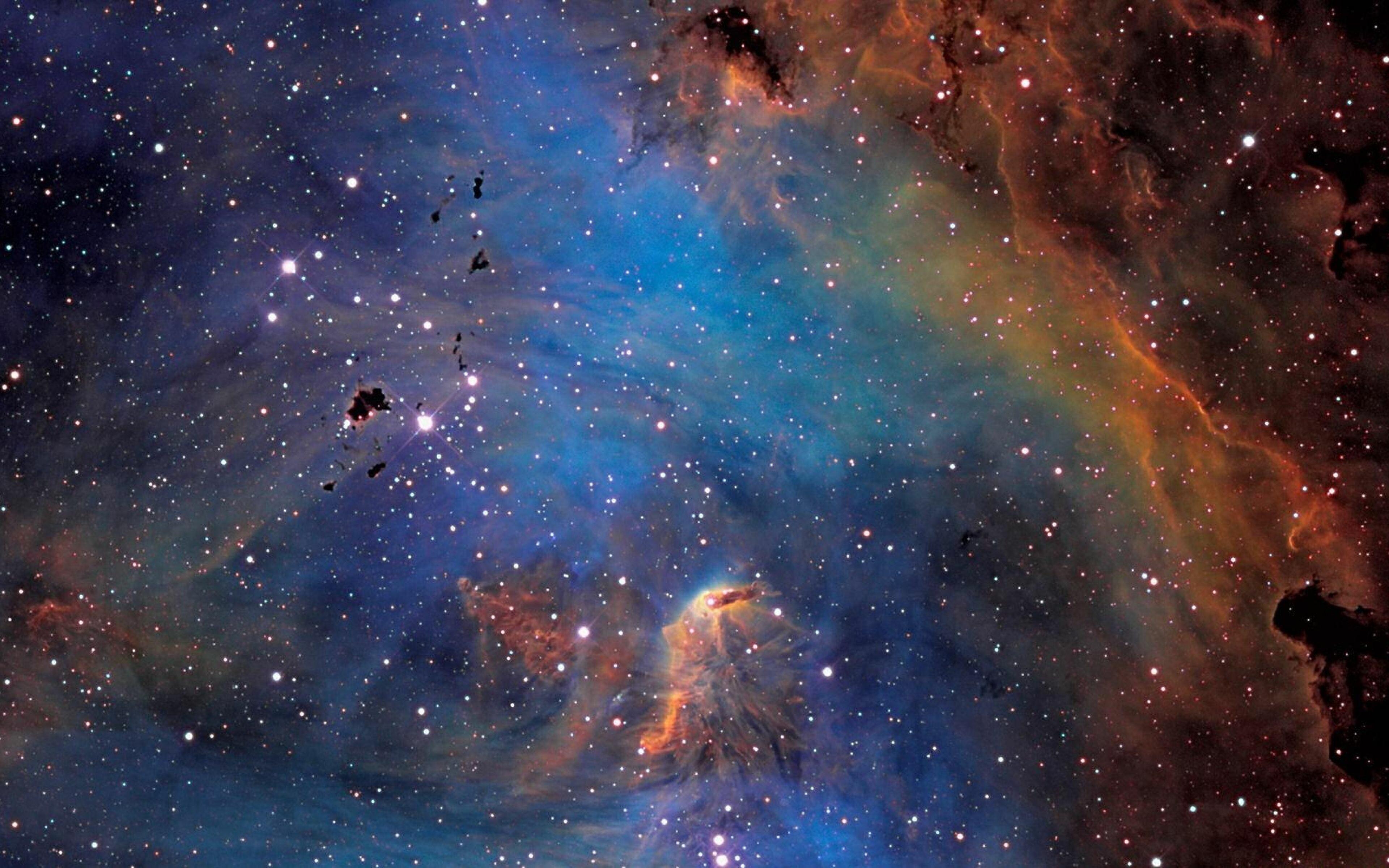 3840x2400 Blue Universe Space Wallpaper: HD, 4K, 5K for PC and Mobile. Download free image for iPhone, Android