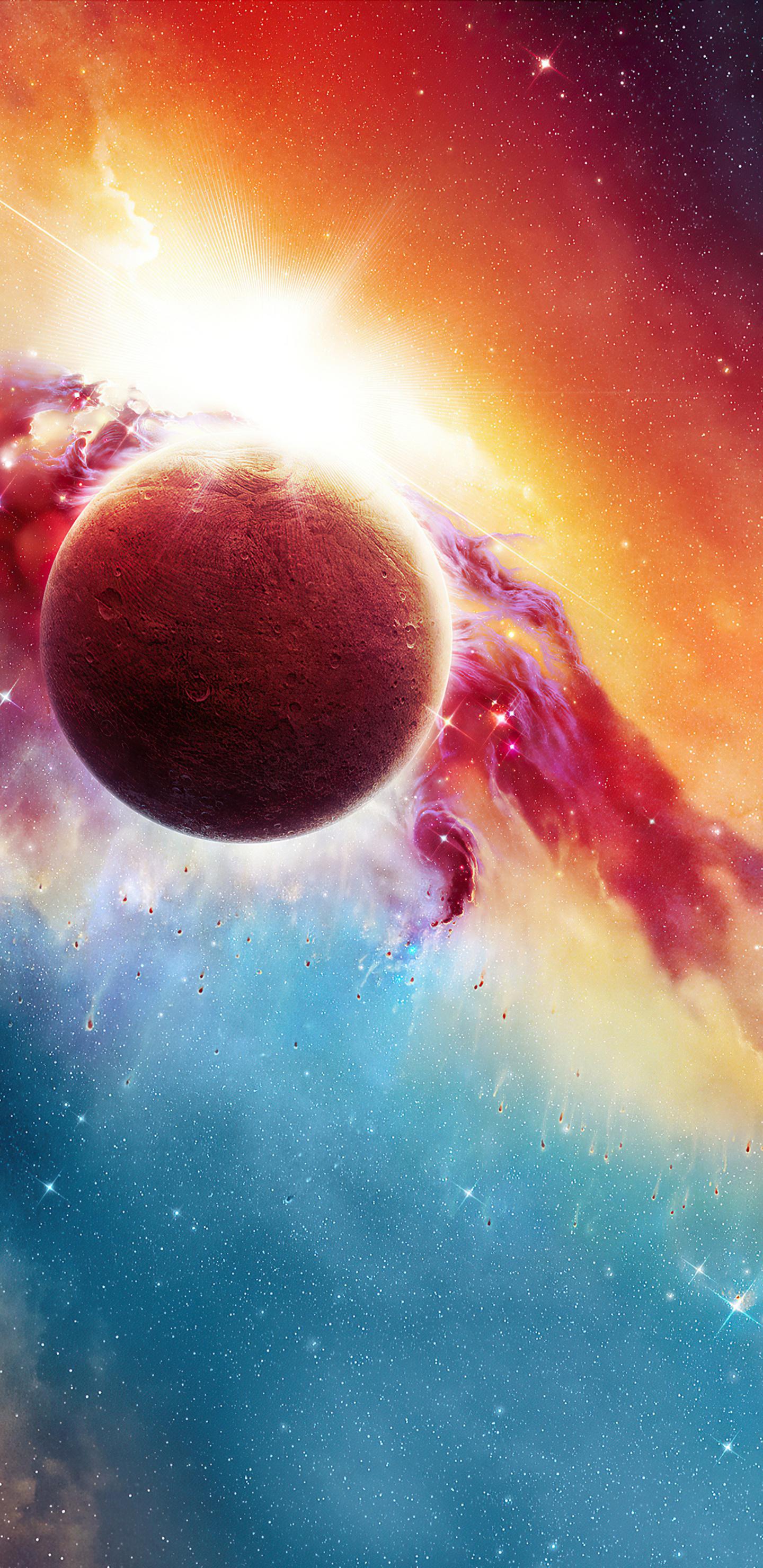 1440x2960 Planet Colorful Universe Stars 4k Samsung Galaxy Note S S SQHD HD 4k Wallpaper, Image, Background, Photo and Picture