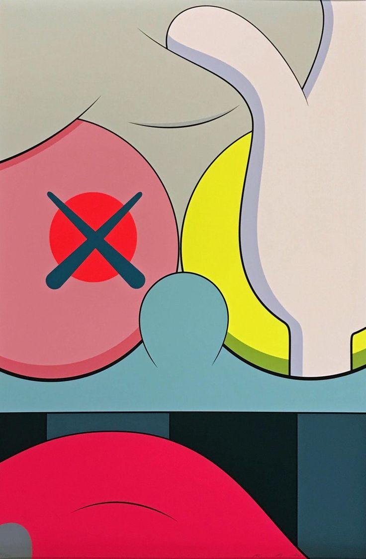 736x1123 KAWS Game Print No. 8. Kaws wallpaper, Kaws painting, Takashi murakami art