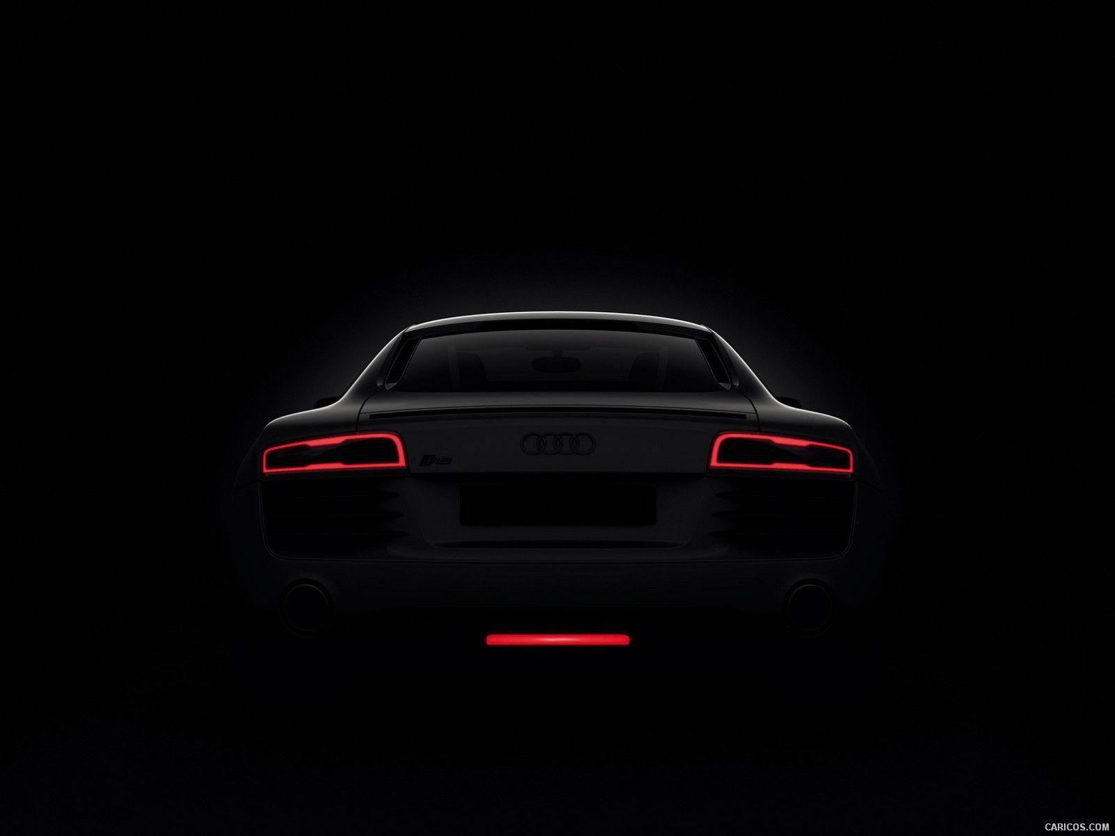 1600x1200 Audi R8 Black Wallpaper