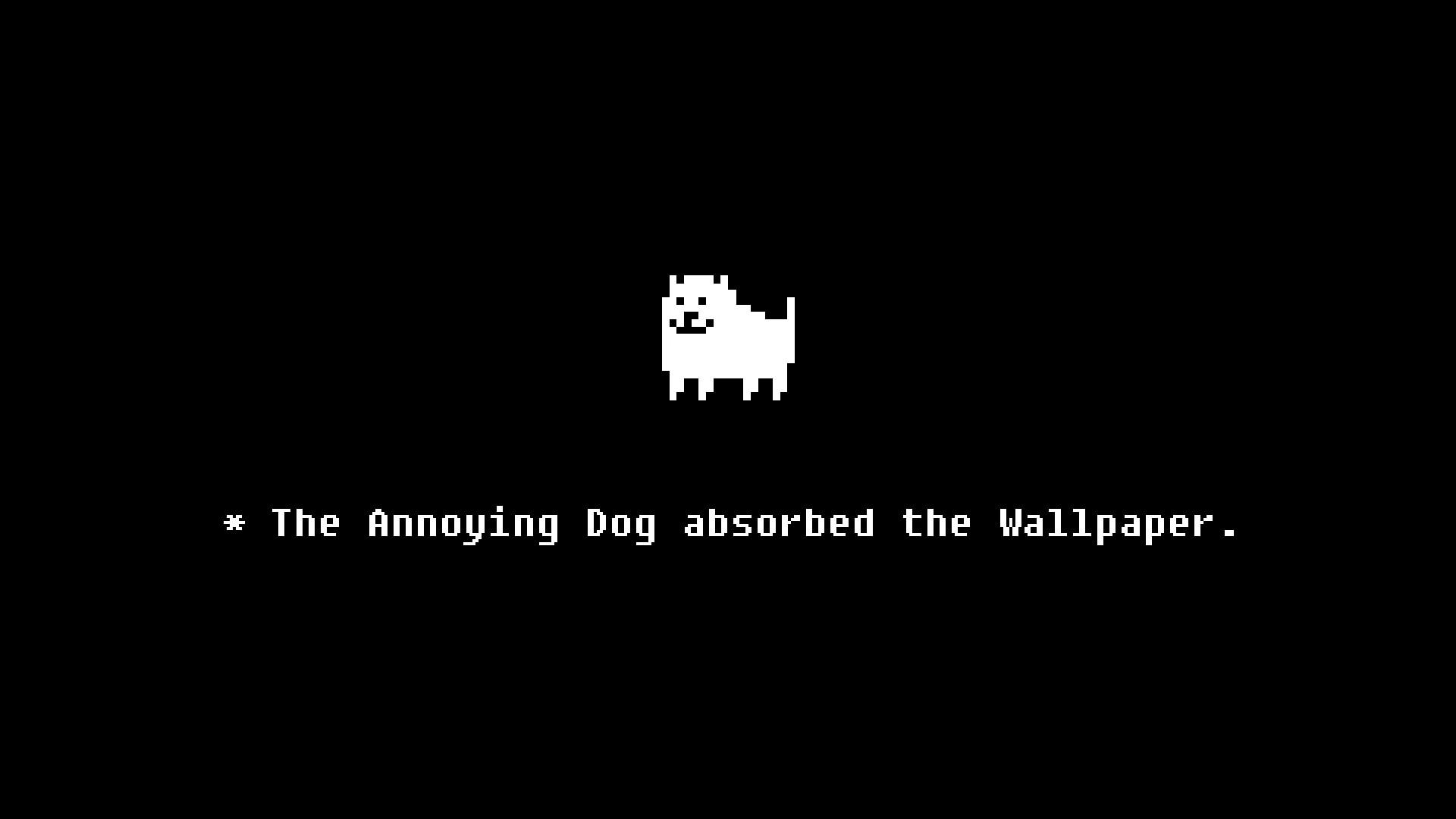 1920x1080 Undertale Temmie