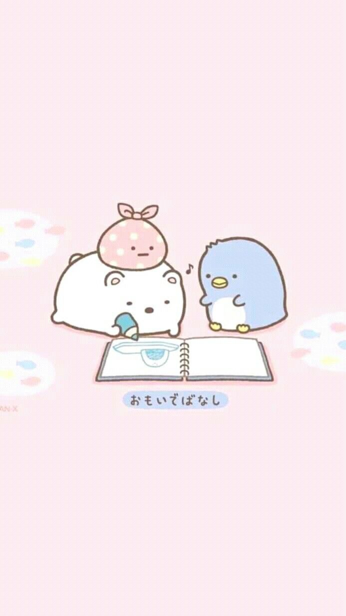 693x1232 Kawaii Cute Cartoon Wallpaper