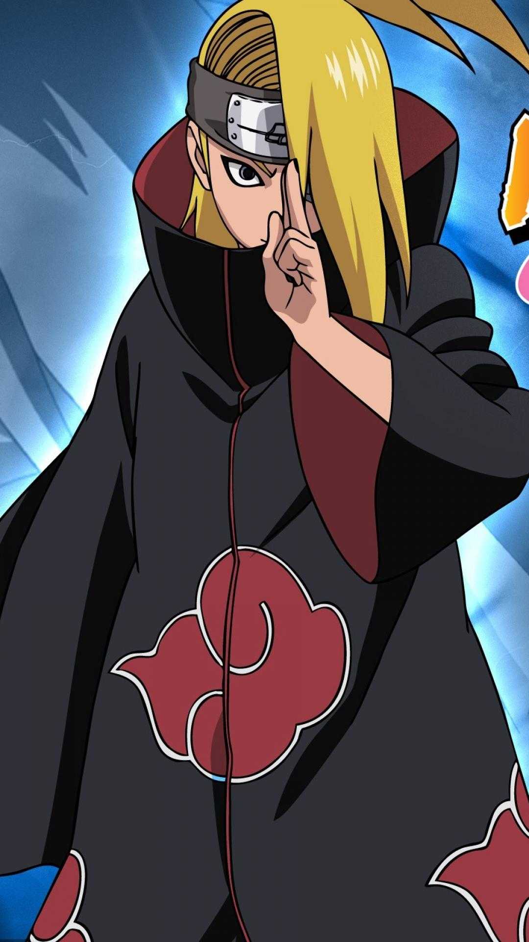 1080x1920 4K Deidara Wallpaper