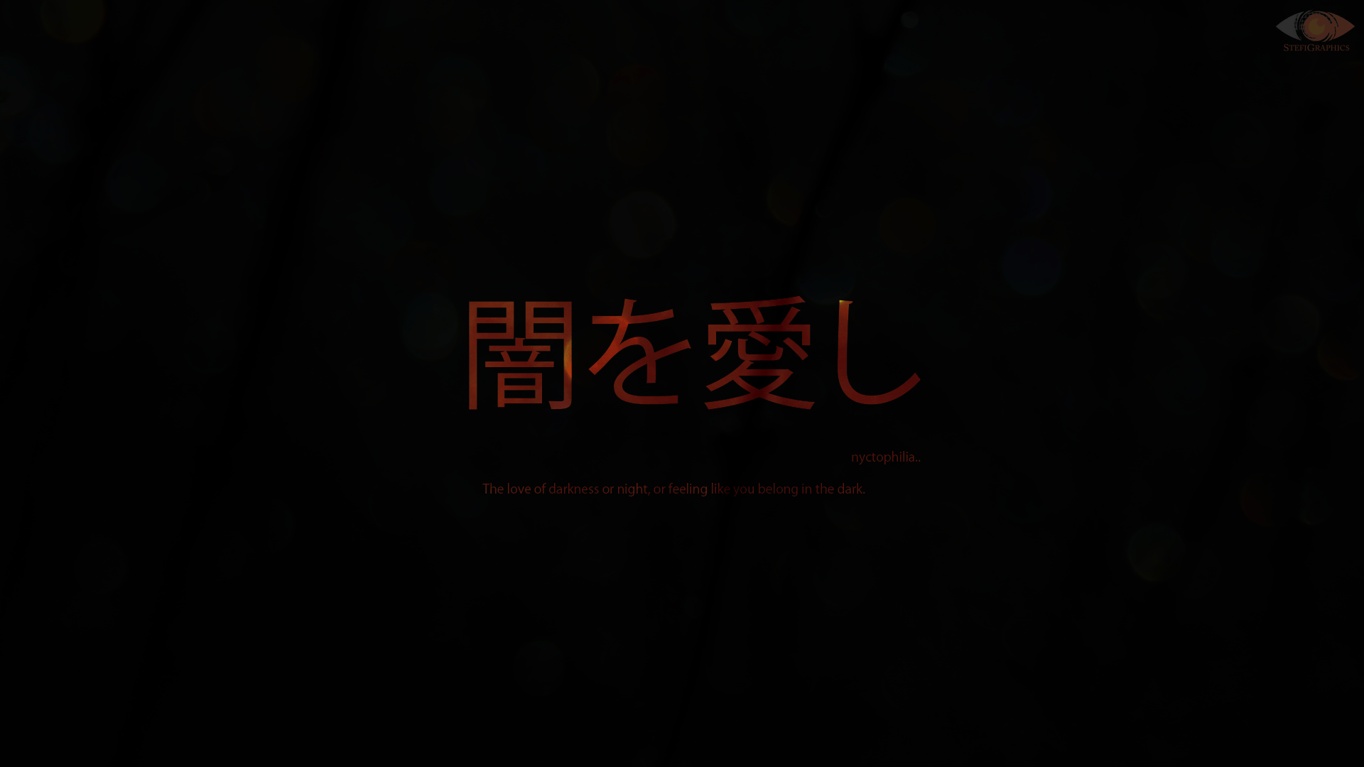 1920x1080 Nyctophilia Wallpaper