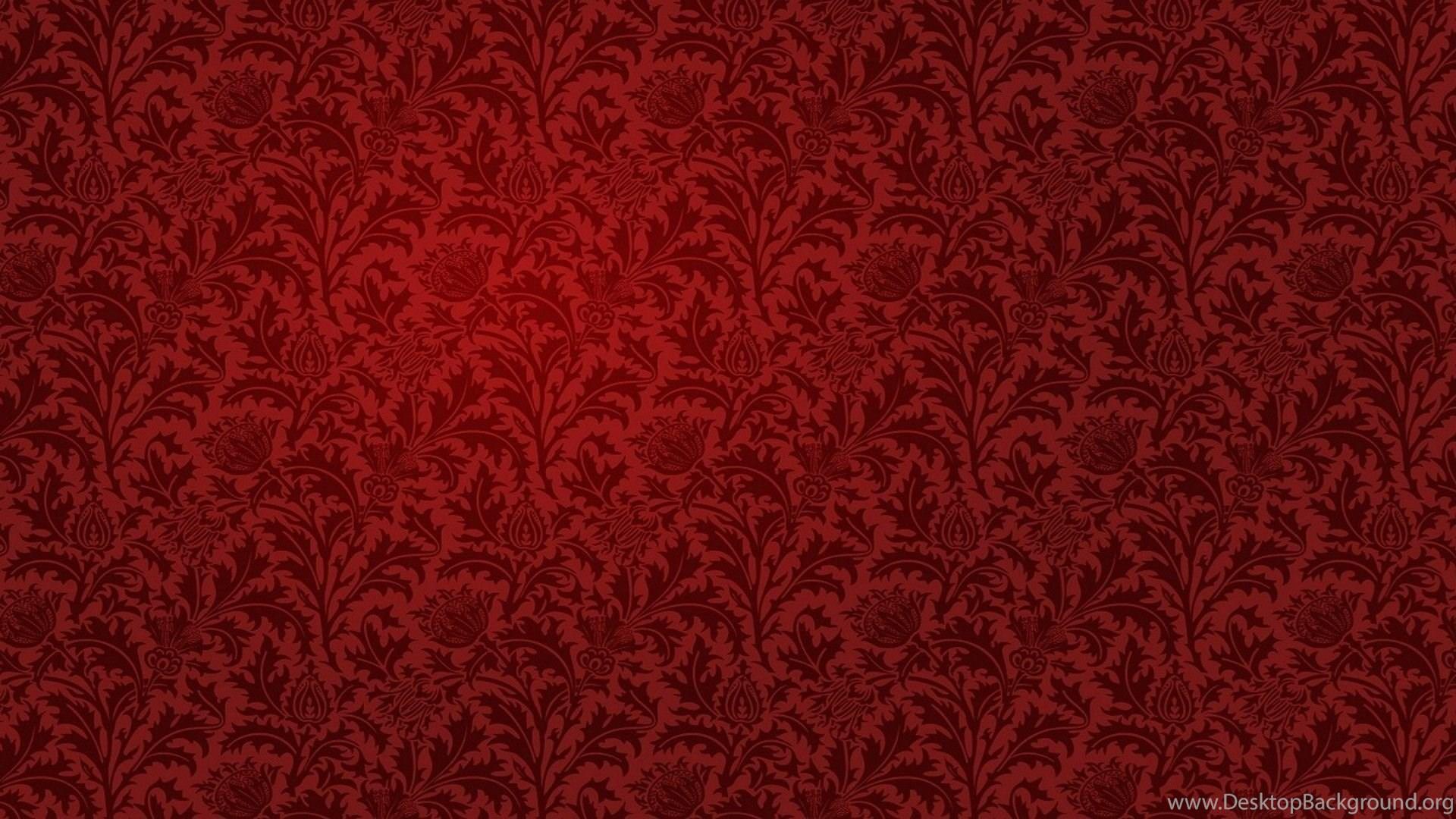 1920x1080 Red Vintage Wallpaper Desktop Background
