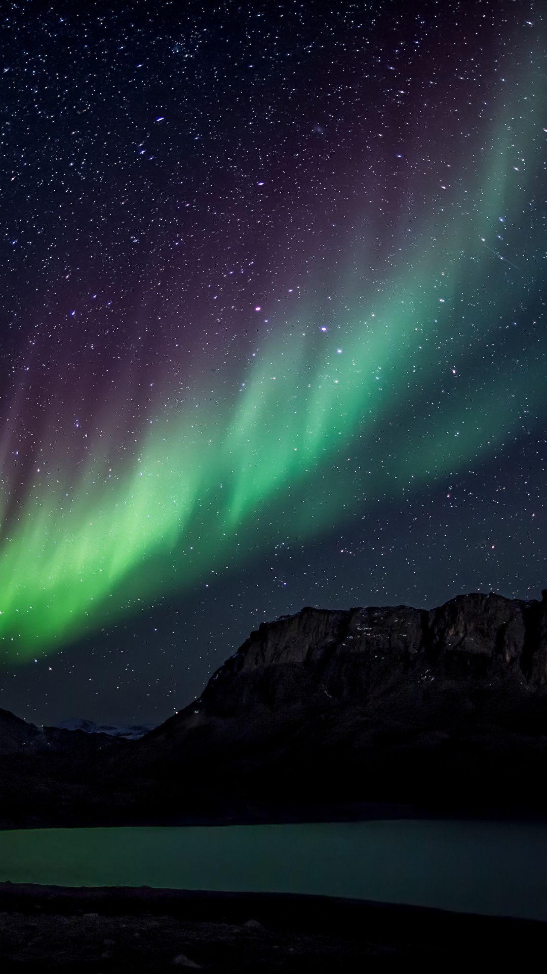 1080x1920 Qhd Wallpaper Northern Light