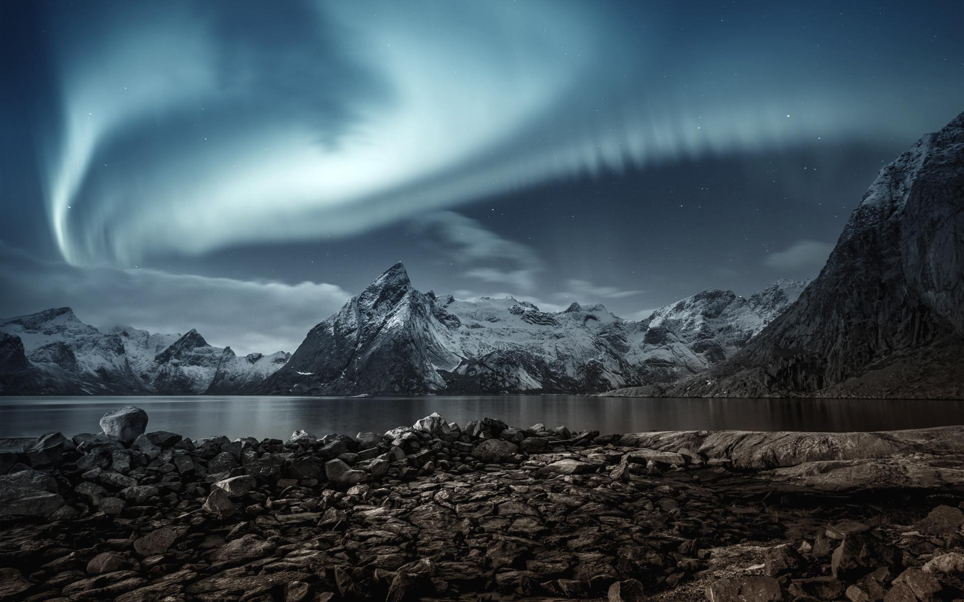 1920x1200 HD Northern Lights Wallpaper
