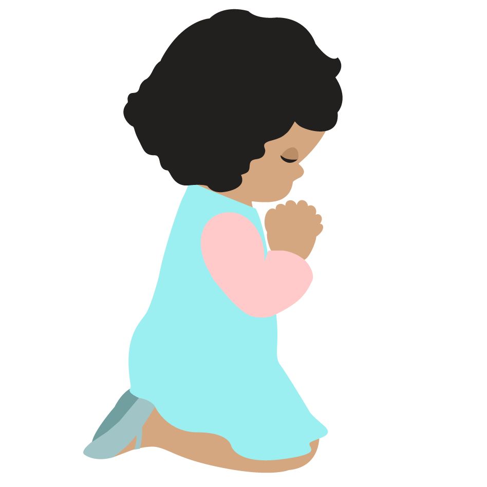 948x948 Best Children Praying Clipart