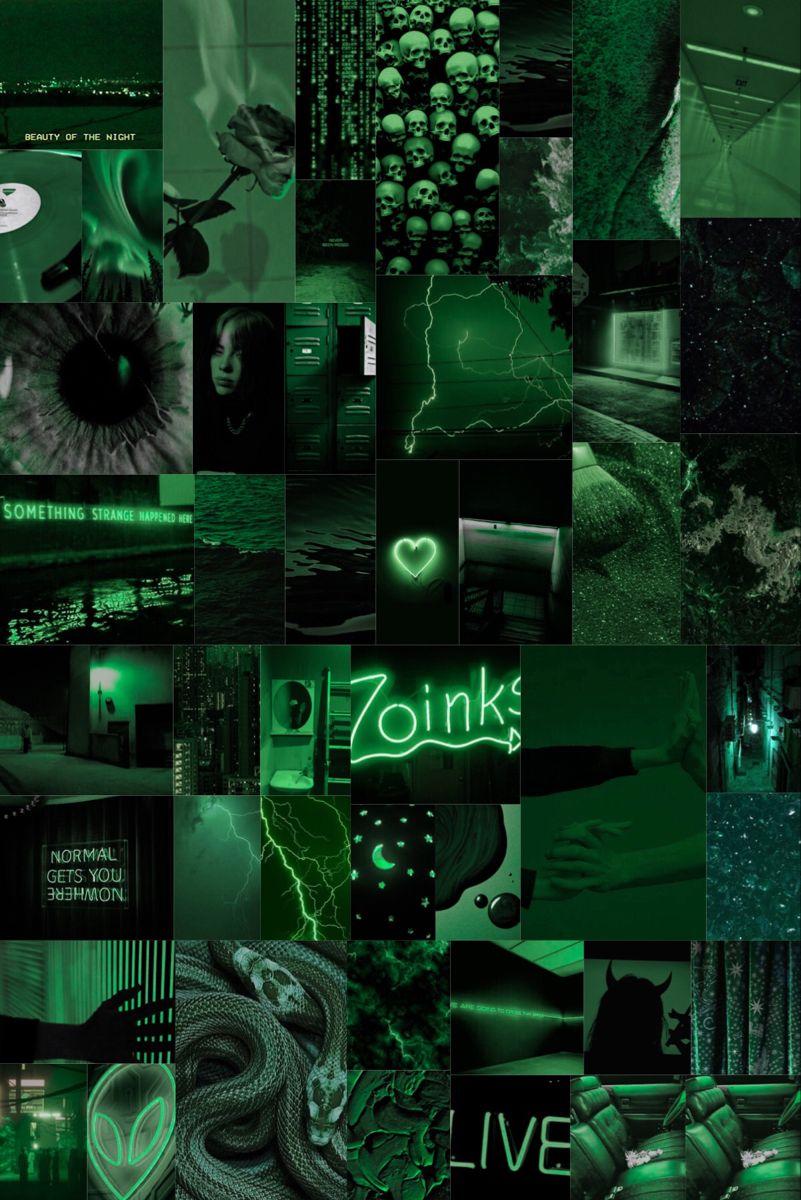 Green Collage Wallpapers - Top Free Green Collage Backgrounds ...