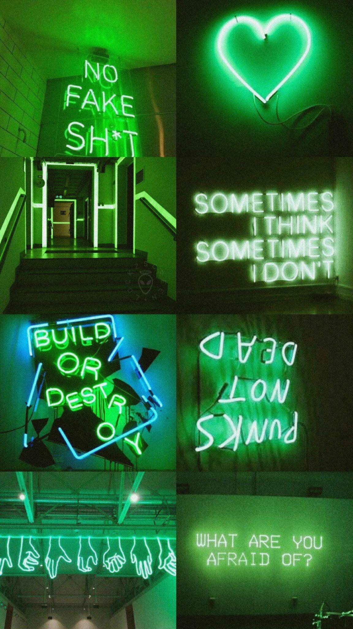 1152x2048 Wallpaper Aesthetic Green