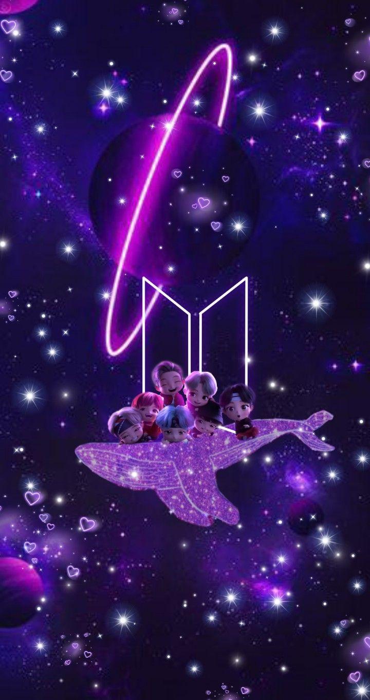 720x1363 Aesthetic Purple Bts Wallpaper