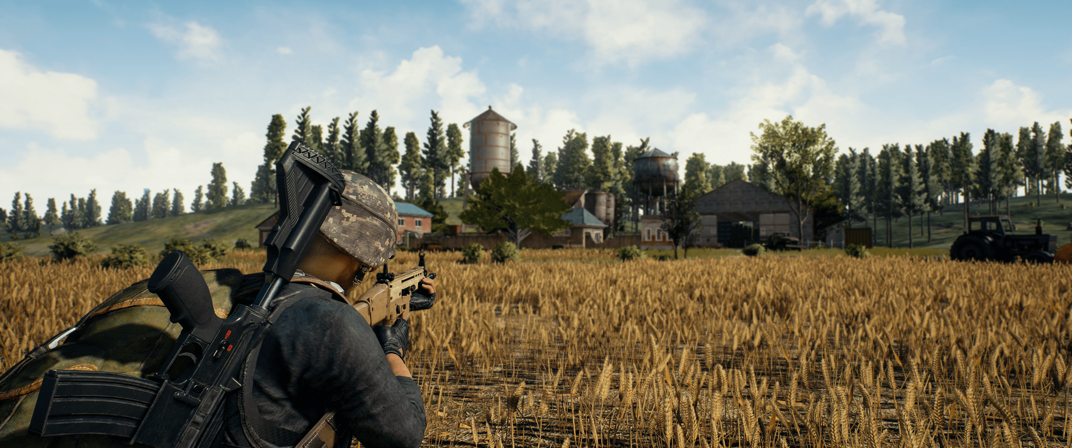 3440x1440 Pubg Gameplay Wallpaper