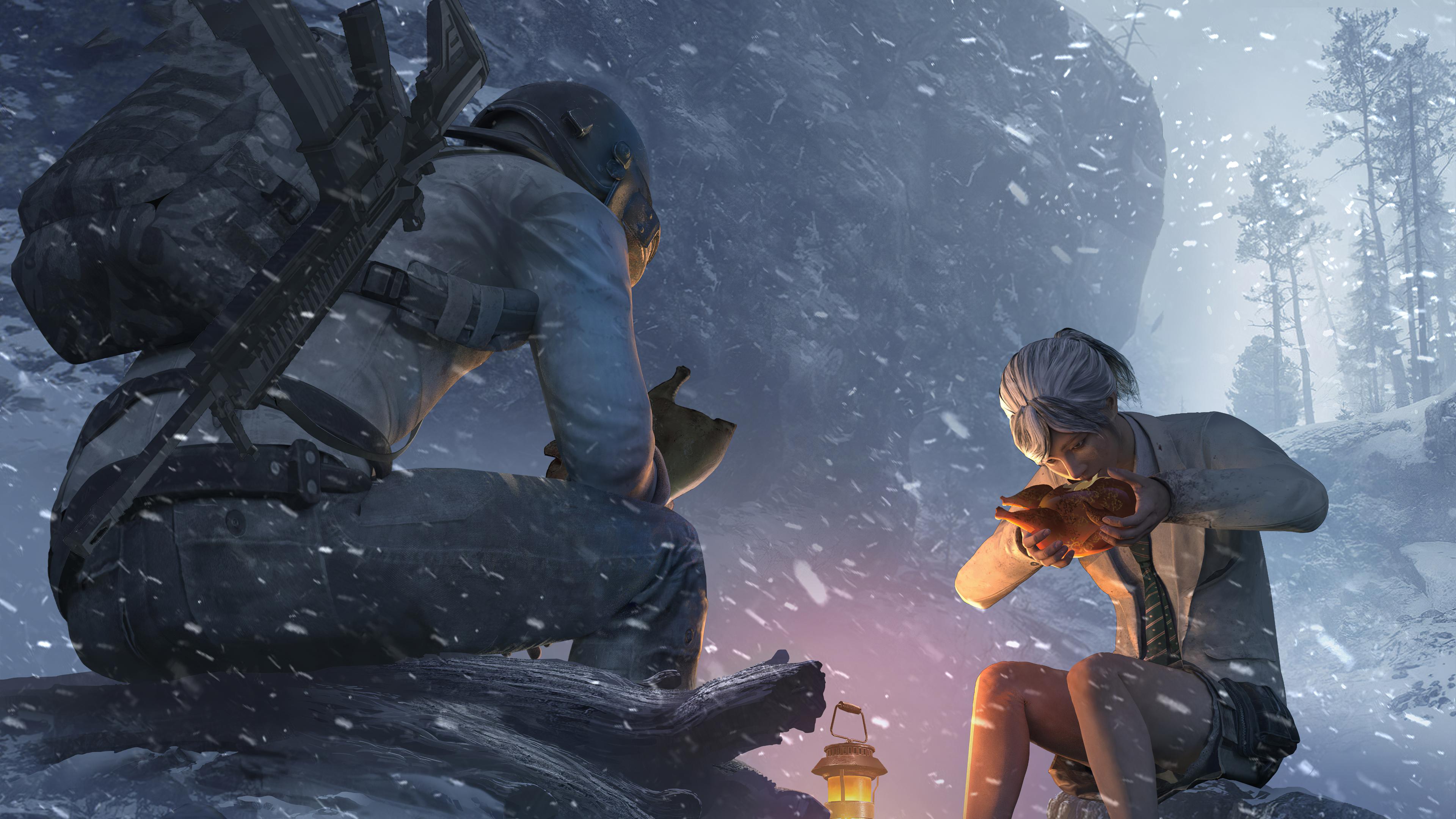3840x2160 Pubg 4K Wallpaper PNG