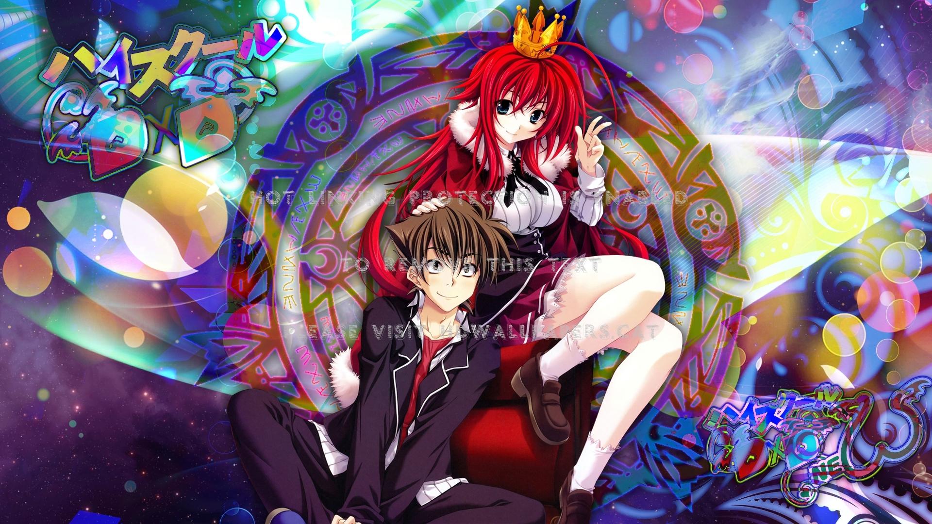 1920x1080 Rias Issei High School Dxd New Gremory