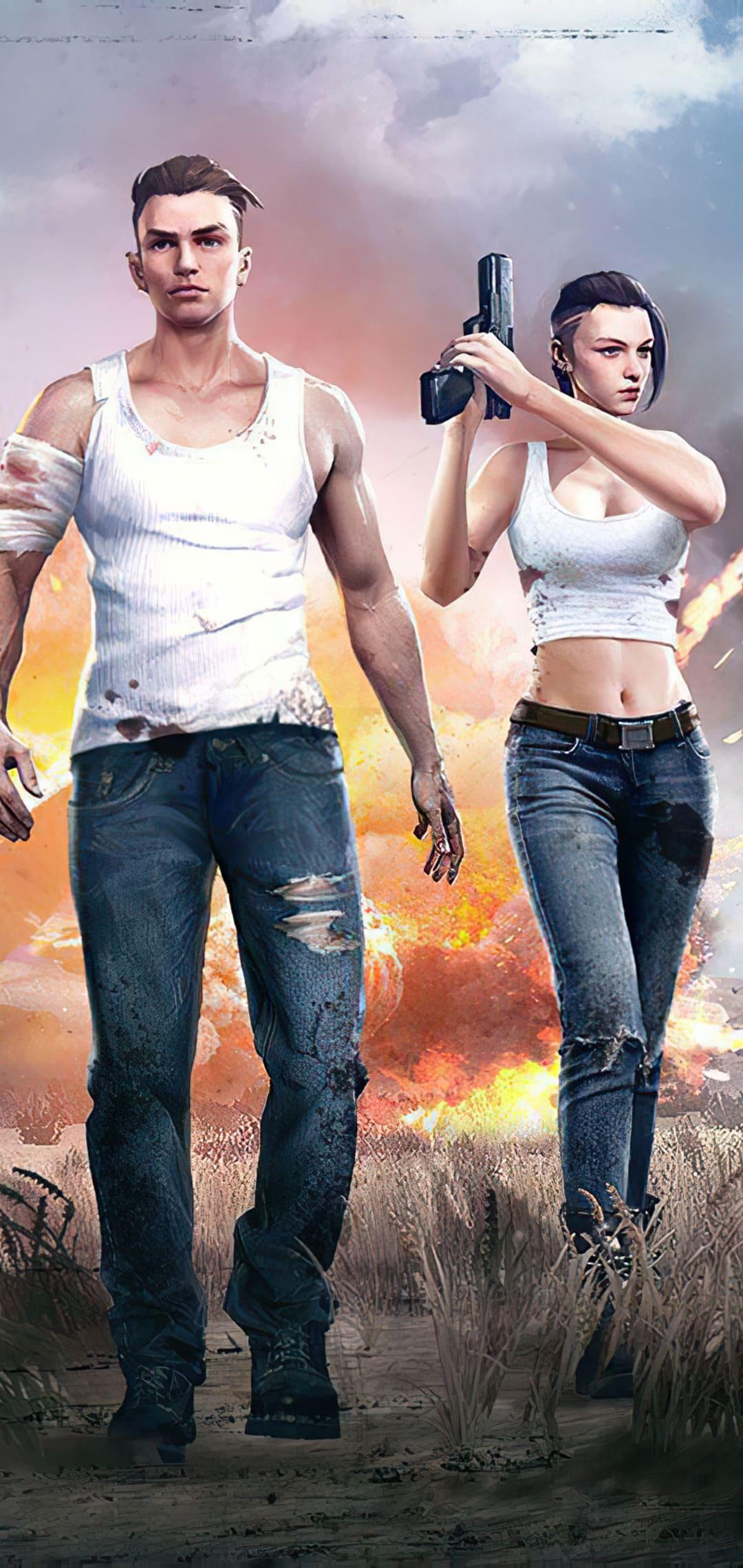 1080x2280 Free Fire Wallpaper -k Background Download