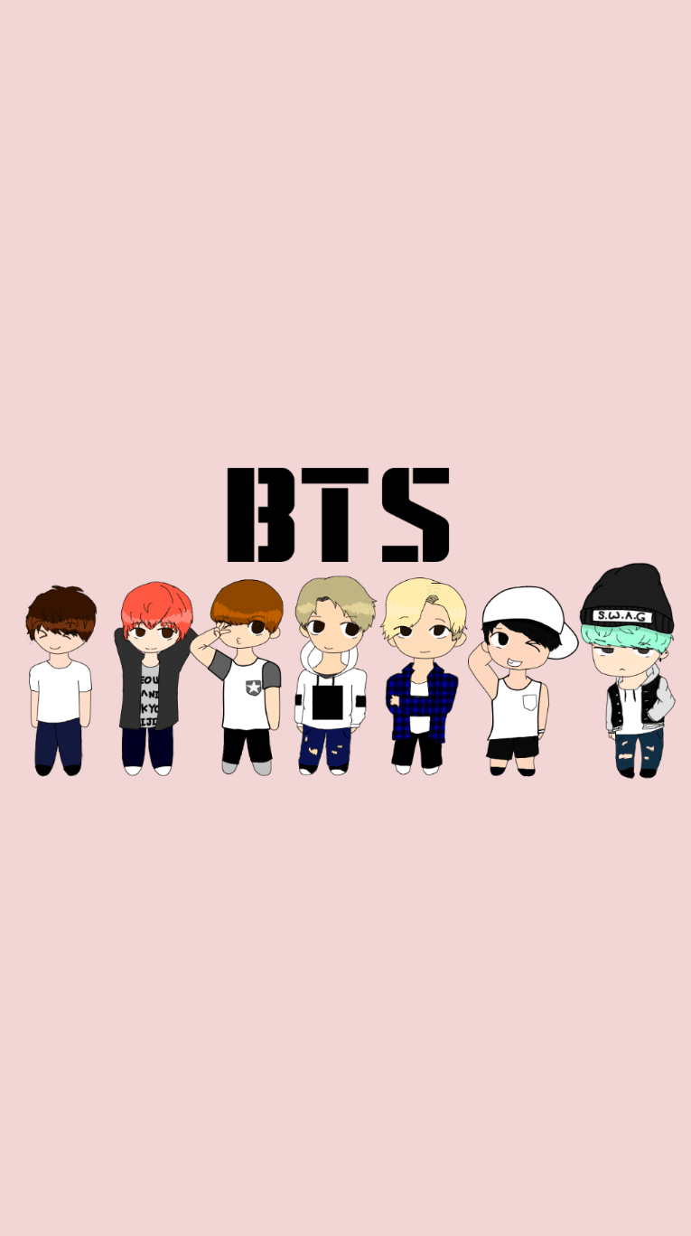 765x1368 bts wallpaper, cartoon, anime, illustration, fiction, hair coloring