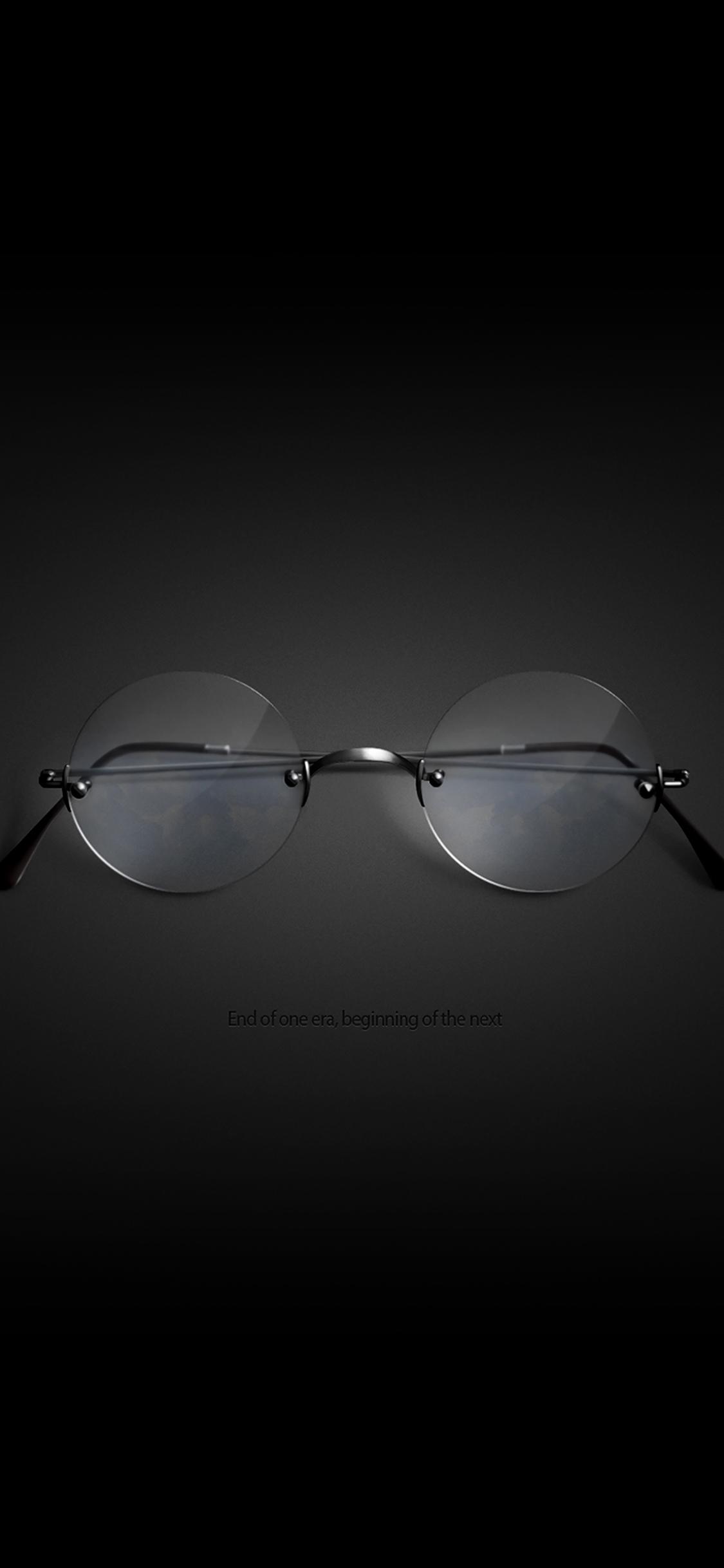 1125x2436 Steve Jobs Glasses New Era Apple
