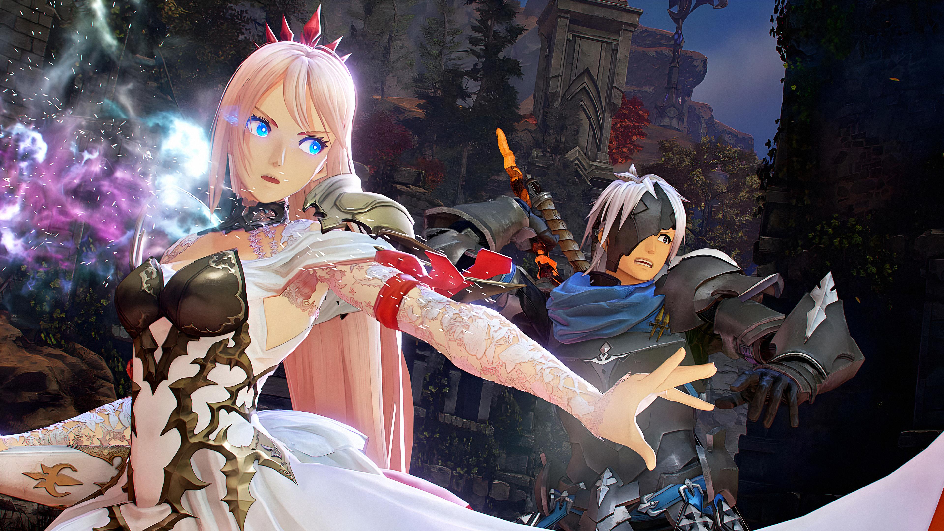 3840x2160 Tales Of Arise 4K BANDAi NAMCO Entertainment Video Game Art Alphen Tales Of Arise Shionne Tales Of A Wallpaper:3840x2160
