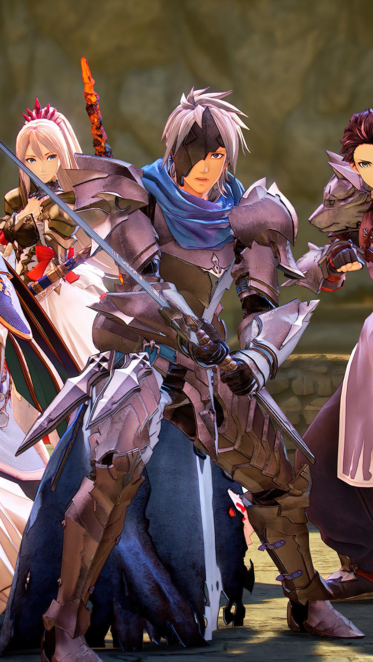 1220x2160 All characters from Tales of Arise Wallpaper 4k Ultra HD