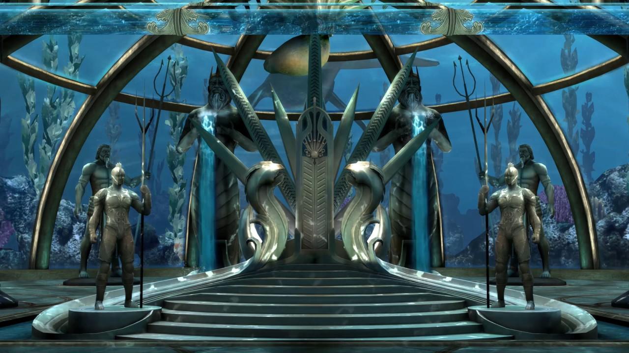 1280x720 Atlantis: Throne Room: God's Among Us - [Live Wallpaper]