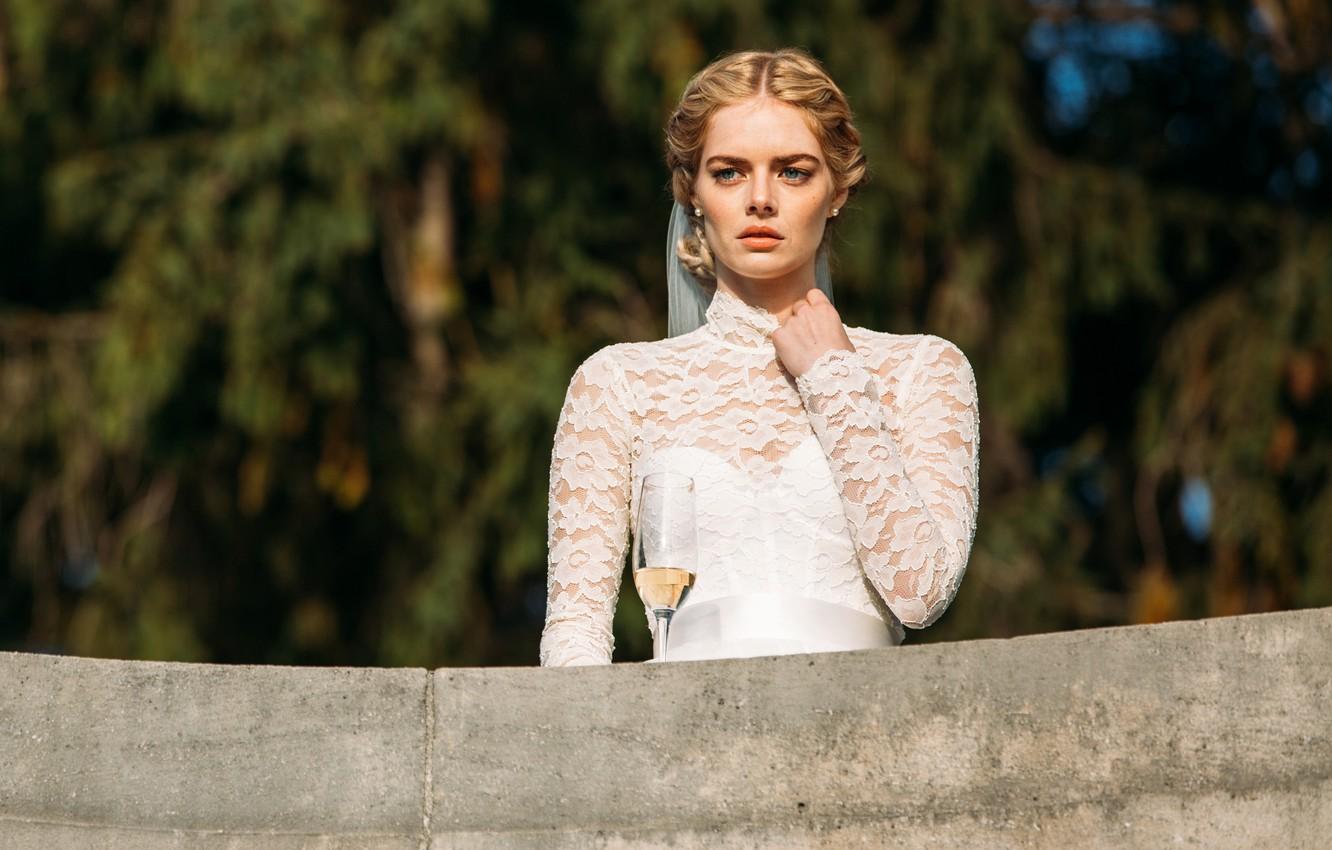 1332x850 Wallpaper look, pose, makeup, Bakal, Grace, Ready or Not, Samara Weaving, Samara Weaving, I'm going to find image for desktop, section фильмы