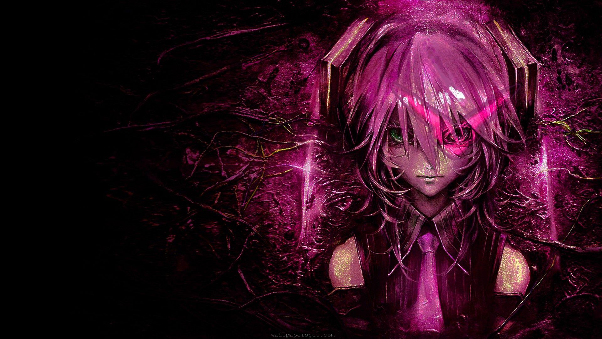 Pink and Black Anime Wallpapers - Top Free Pink and Black Anime Backgrounds  - WallpaperAccess