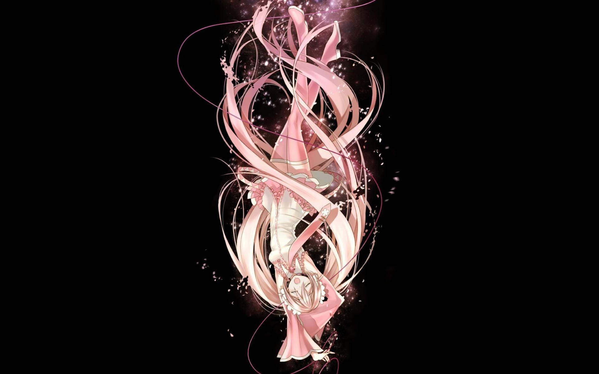 Pink And Black Anime Wallpapers Top Free Pink And Black Anime Backgrounds Wallpaperaccess