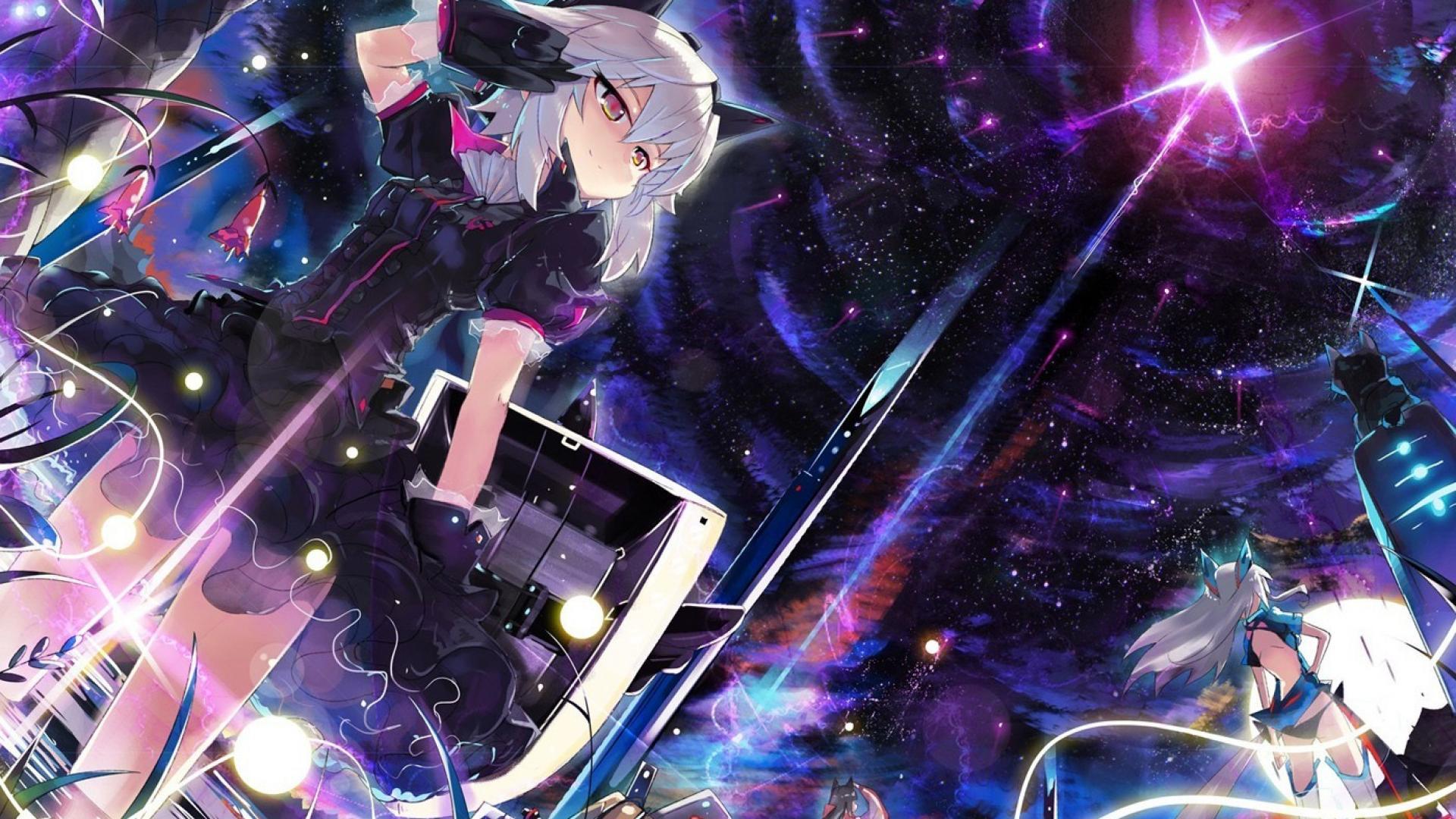 1920x1080 25++ HD Wallpaper Pink Anime