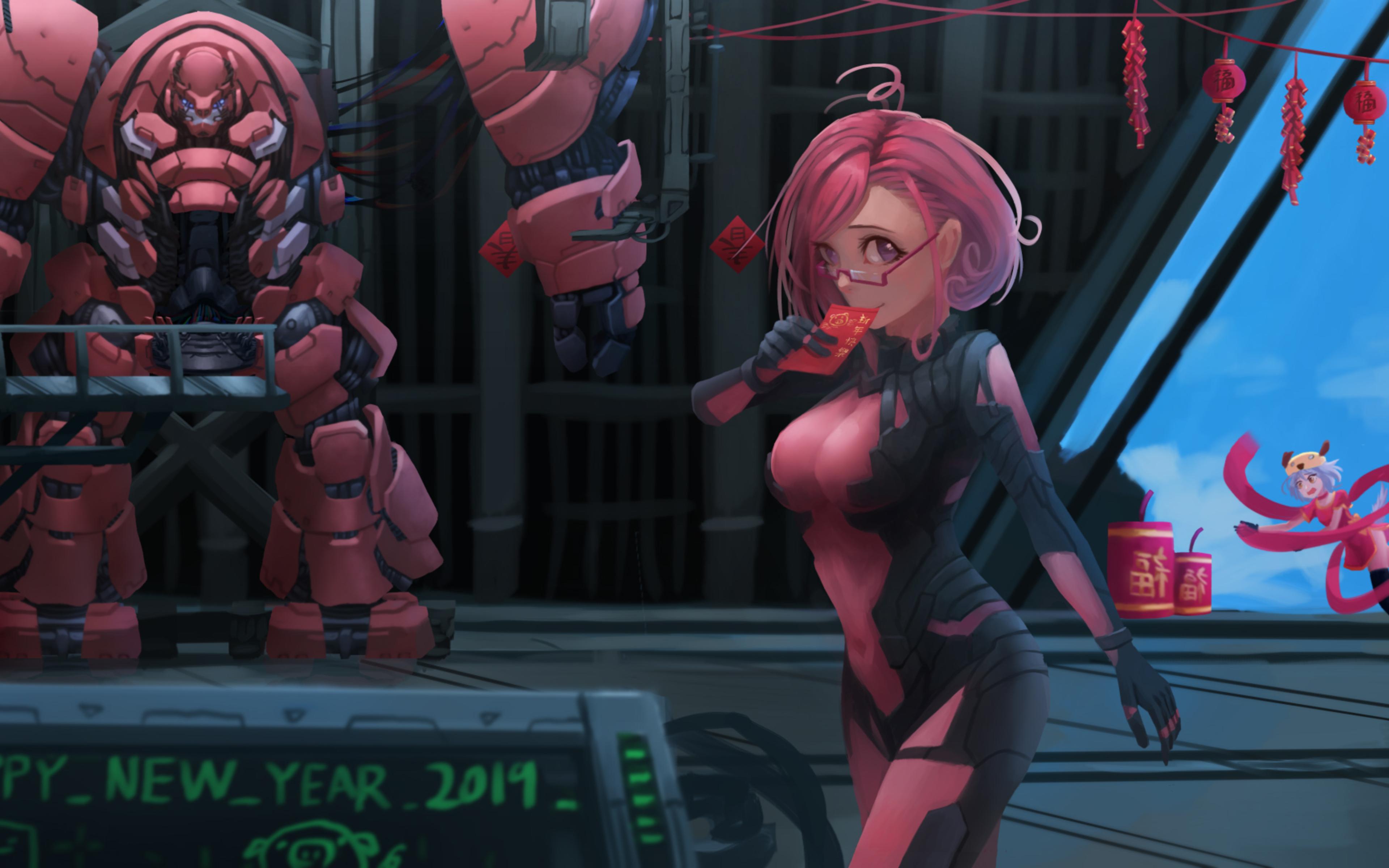 3840x2400 Pilot Suit Anime Girl 4k HD 4k Wallpaper, Image, Background, Photo and Picture