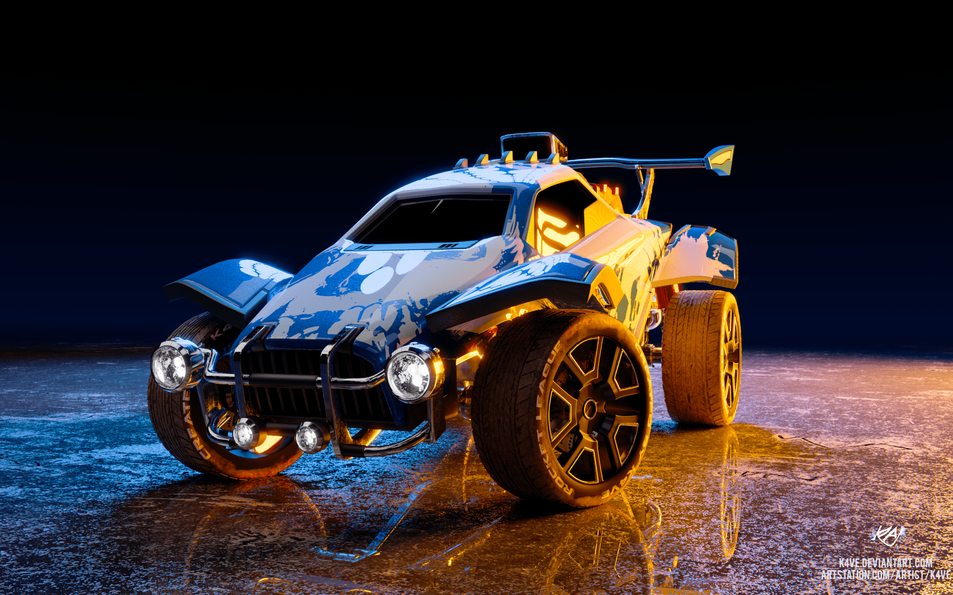 1920x1200 Rocket League Wallpaper
