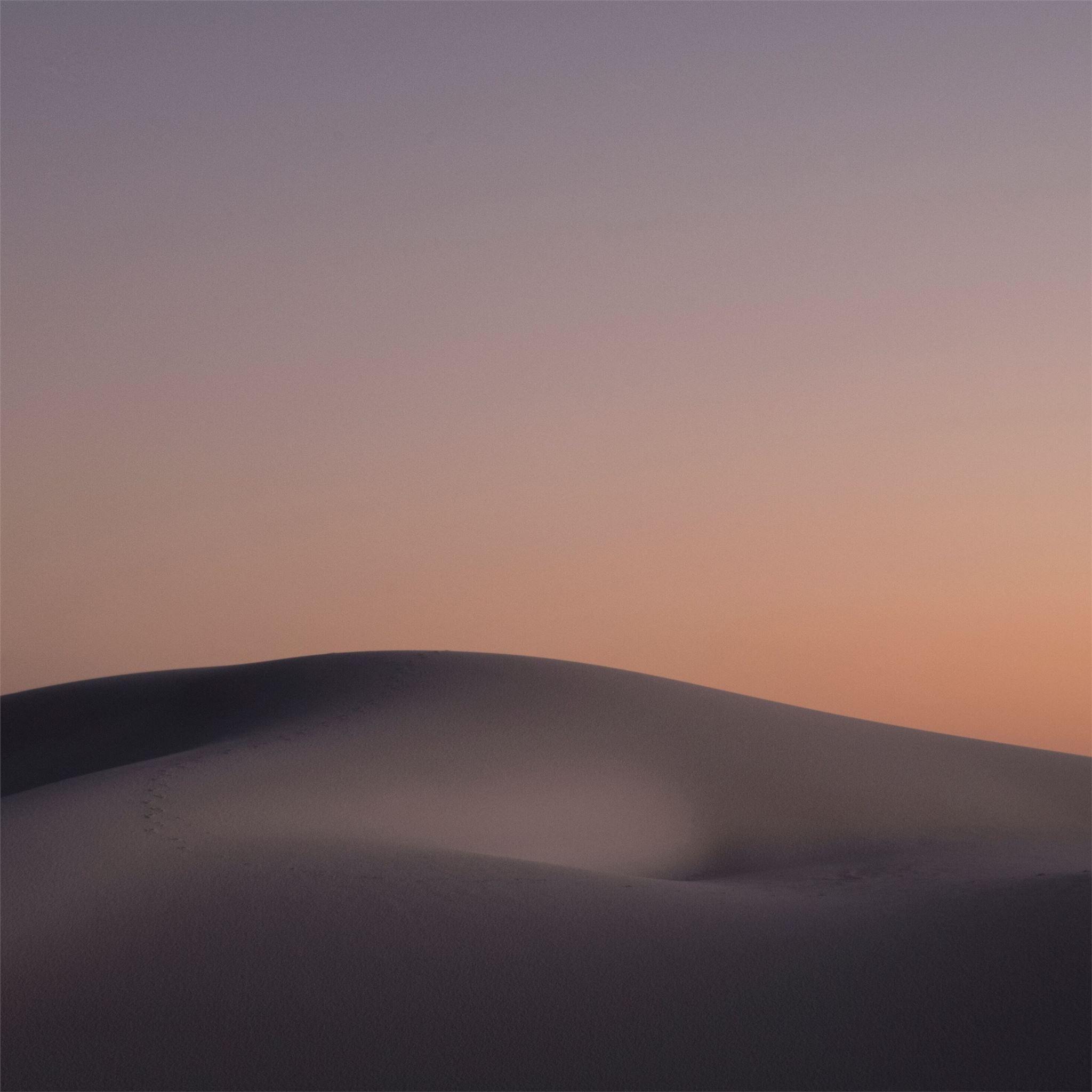 2048x2048 sand dunes landscape 5k iPad Wallpaper Free Download
