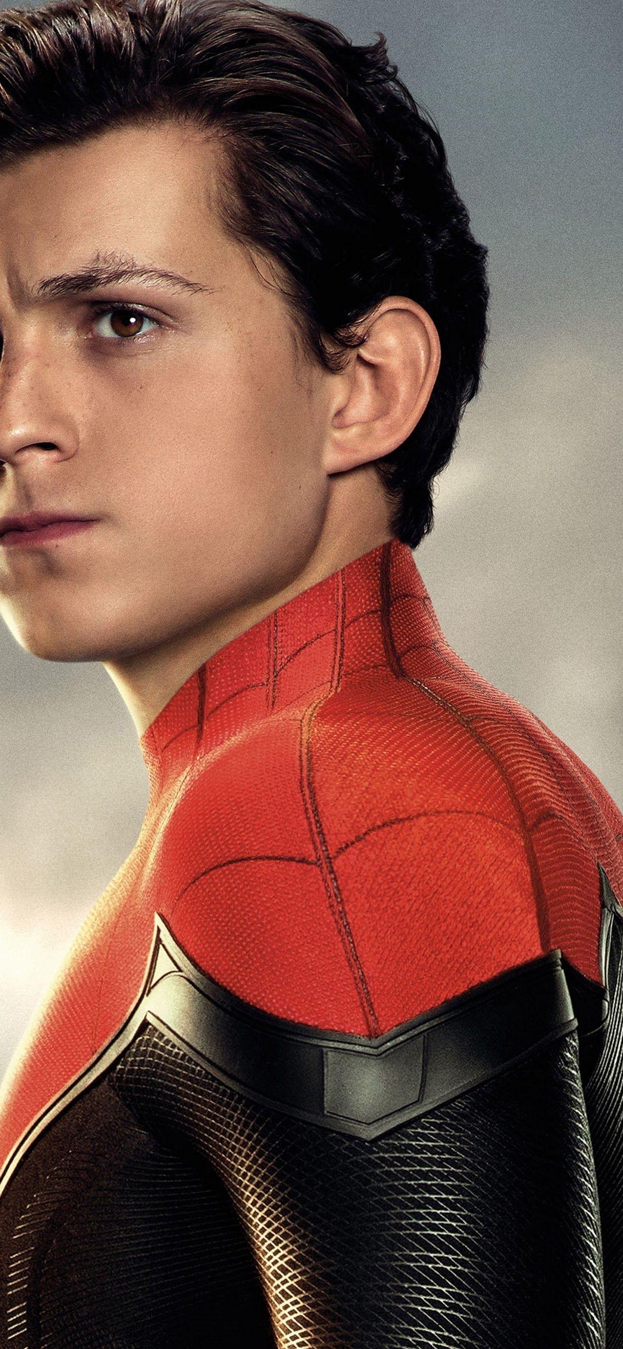 1242x2688 Spider Man Tom Holland HD Wallpaper