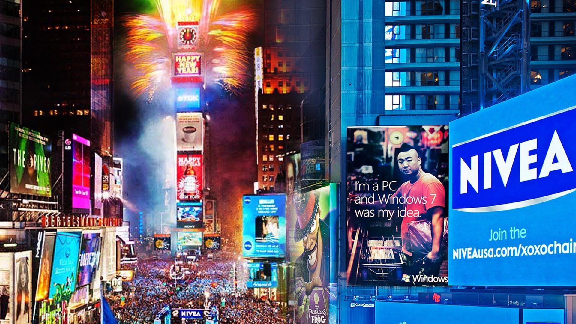 new years times square video