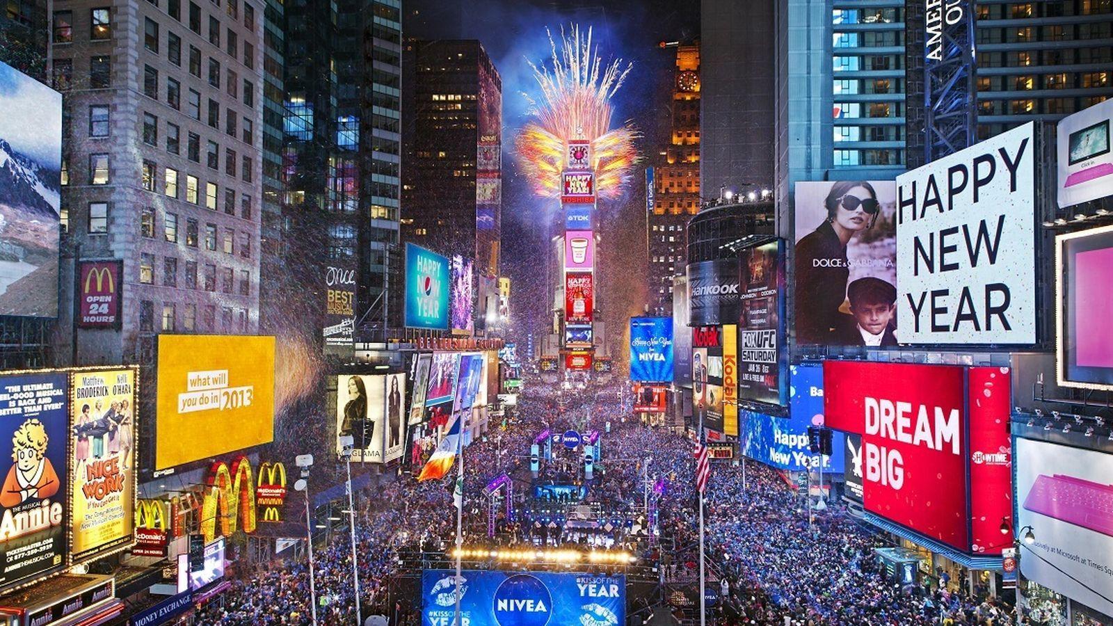 Times Square New Year Wallpapers Top Free Times Square New Year