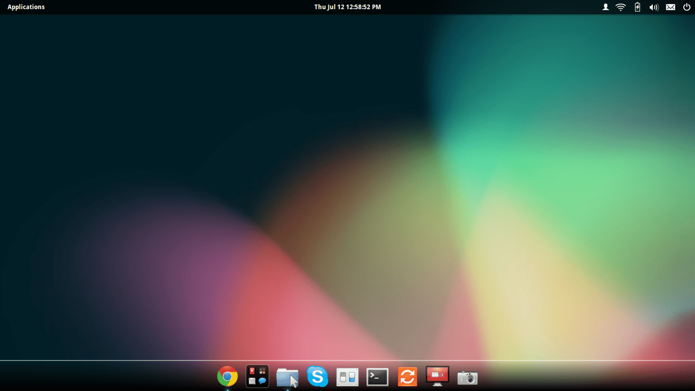 1366x768 Elementary OS News: ELuna + Android Jelly Bean Wallpaper & Dock Theme [Update 3]