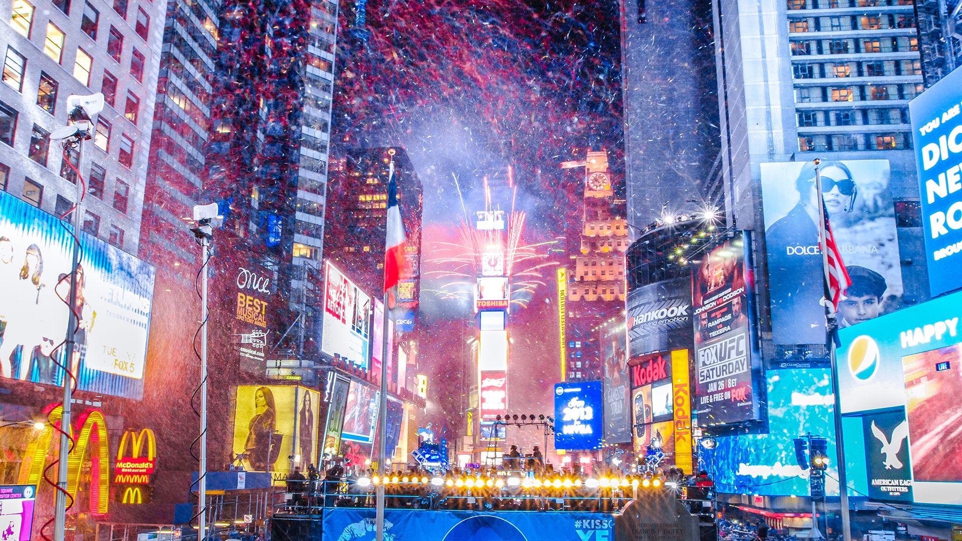 Times Square New Year Wallpapers - Top Free Times Square New Year ...