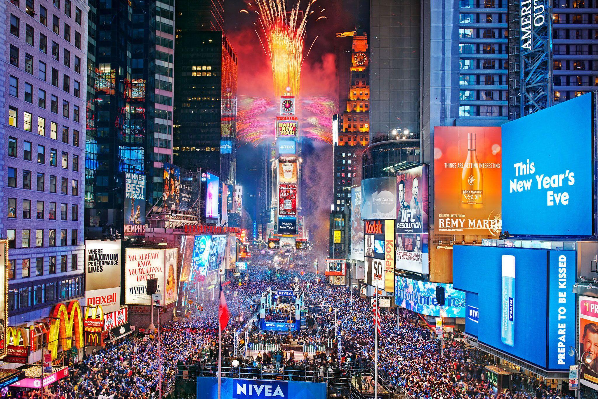 Times Square New Year Wallpapers Top Free Times Square New Year