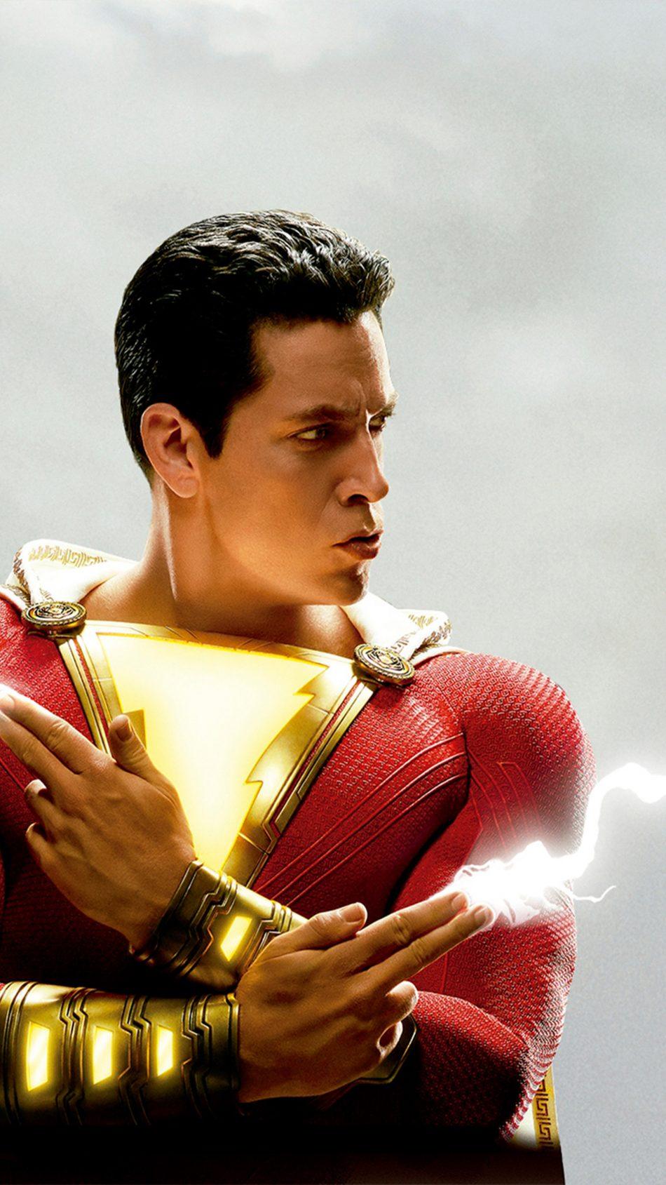 950x1689 Shazam! DC Comics 2019 4K Ultra HD Mobile Wallpaper