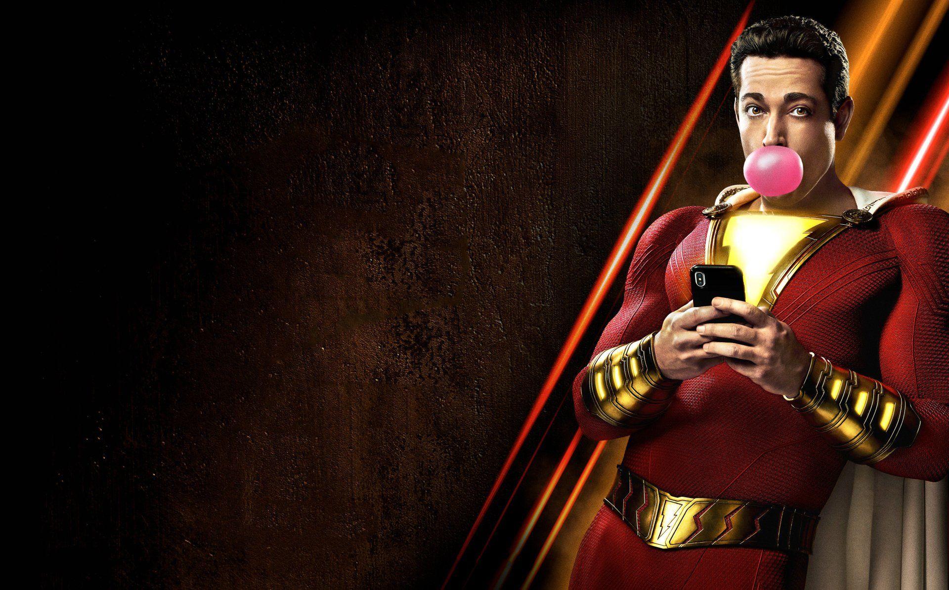 1920x1195 DC Shazam 4K Desktop Wallpaper