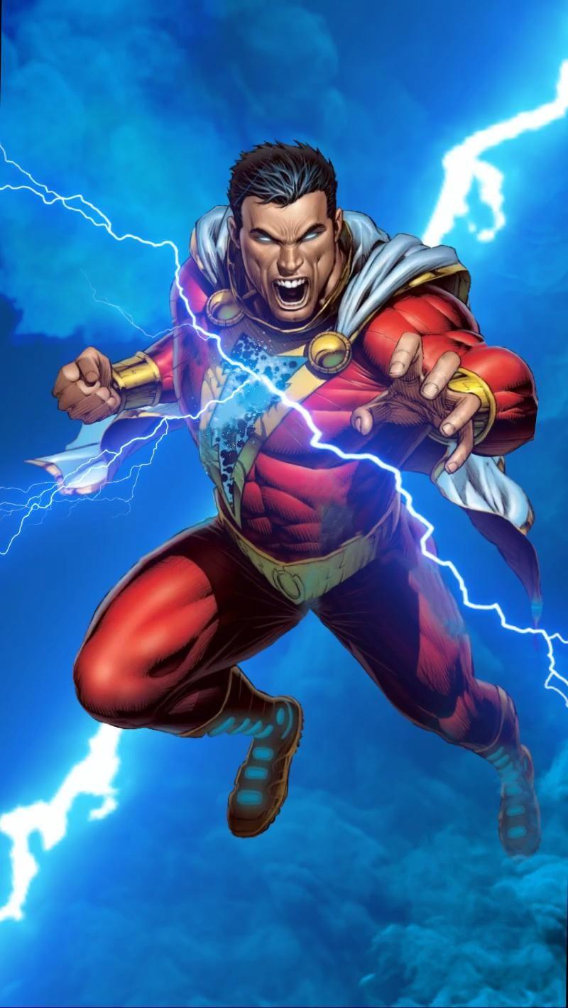 800x1420 Shazam!. Dc comics artwork, Shazam dc comics, Dc comics wallpaper iphone