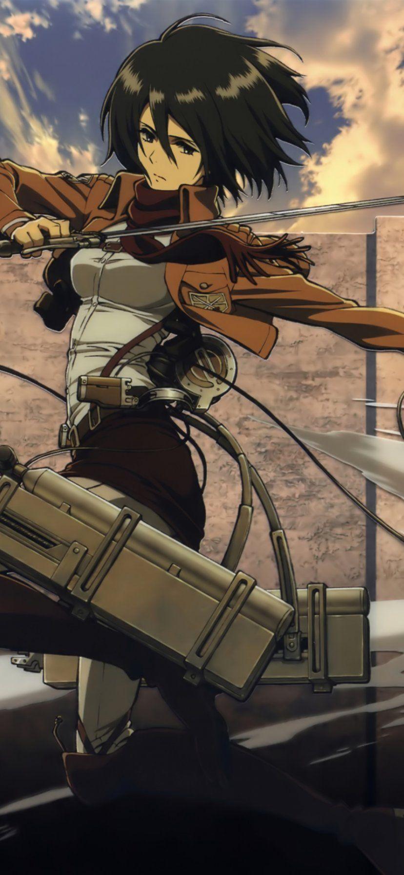 828x1792 Attack On Titan iPhone Wallpaper