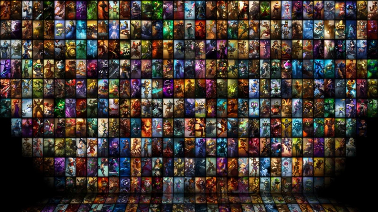 1600x900 video games, window, League of Legends, glass, pattern, mosaic, ART, color, design, screenshot, modern art. Mocah HD Wallpaper