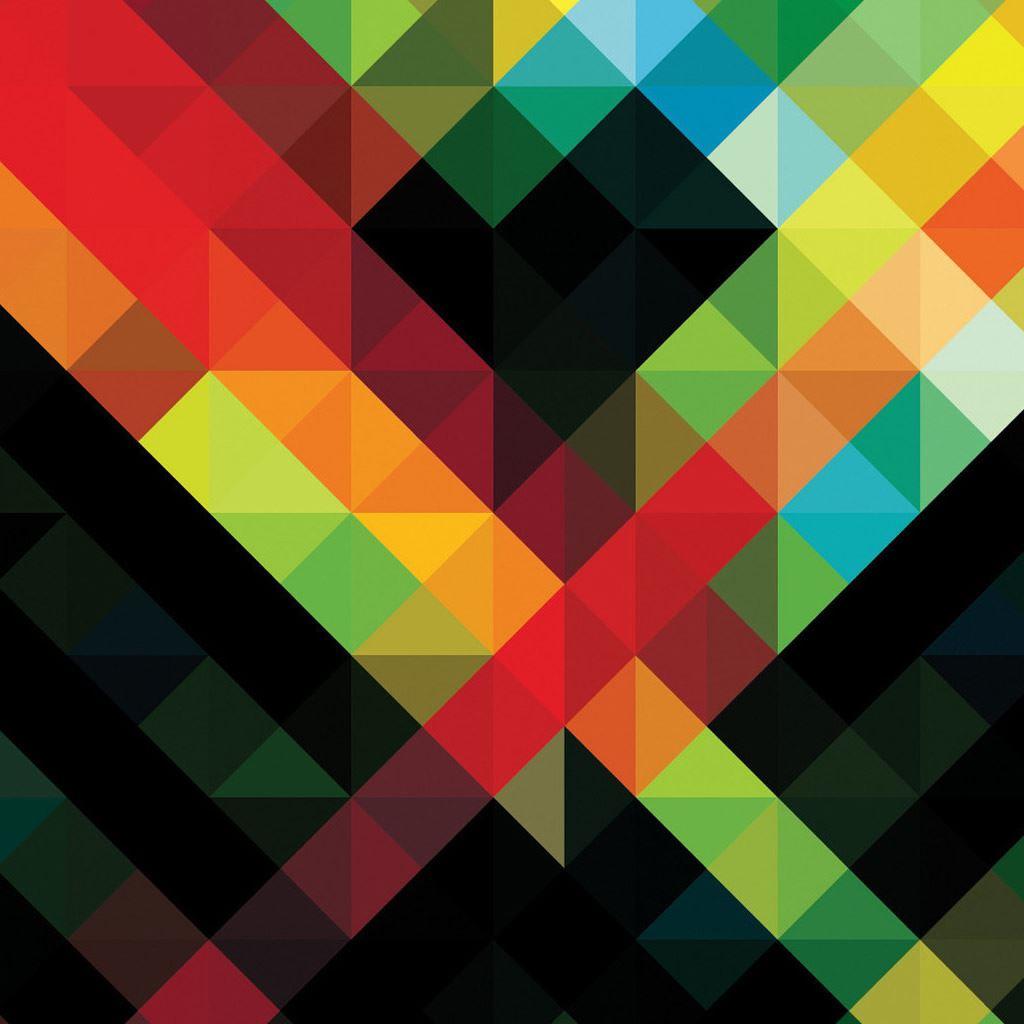 1024x1024 Mosaic 2 iPad Wallpaper Free Download