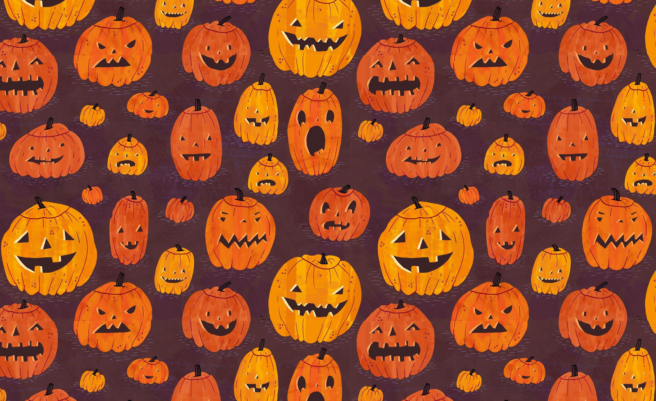 2560x1568 Aesthetic Halloween Wallpaper HD